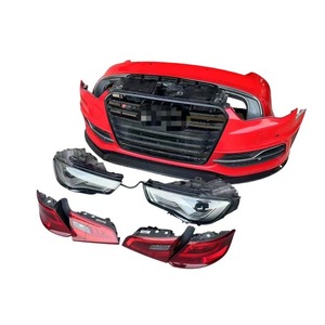 Adecuado para 14-16 <span class=keywords><strong>Audi</strong></span> <span class=keywords><strong>A3</strong></span> S3 Conjunto de parachoques delantero y trasero con montaje de faros LED Piezas de desmontaje de fábrica de luces traseras. - Product Image 3