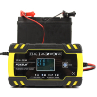 Chargeur de batterie de réparation d'impulsion 12V 24V 8A chargeur de batterie de voiture de bateau de moto