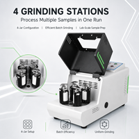TENCAN XQM-0.2 Mini Planetary Ball Mill 4-Jar Variable Speed Laboratory Powder Grinding and Sample Preparation Machine