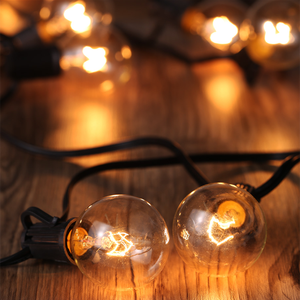 25Ft G40 Globe Clear Bulbs <strong>String</strong> Lights Indoor/Outdoor Waterproof Hanging Umbrella Patio <strong>String</strong> Light Fixtures Xmas Decor Lamp - Product Image 3
