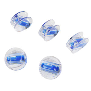 HUANCHEN yüksek kalite ölçüm araçları aletleri Mini resim asılı yuvarlak ruhu kabarcık seviyesi flakon ölçümü için denge - Product Image 6