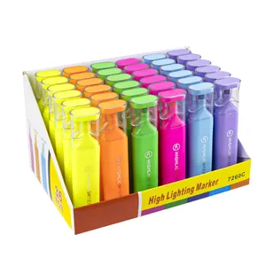 다채로운 형광펜 사무실 학교 문구 형광 다채로운 마커 형광펜