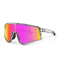 Lunettes de soleil de sport personnalisées TR90 pour le cyclisme, protection UV400, verres PC légers, polarisées, pour la course à pied, la pêche, pour hommes