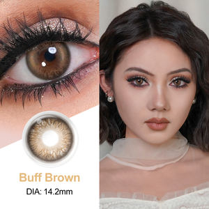 무료 배송 마에스터 신상 블러쉬 걸 콘택트렌즈 14.2mm 눈 렌즈 미용 컬러 콘택트렌즈 - Product Image 2