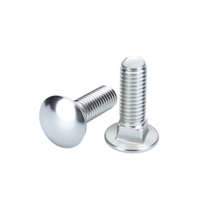 Perno de carrocería Gb12 con cabeza semicircular y cuello cuadrado, acero al carbono Q235, grado B, nivel 4.8, para muebles de madera - Product Image 3