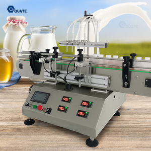 Machine de remplissage de liquides de table, machine de remplissage, machine de mise en bouteille de liquides, remplissage d'huile de noisette, d'huile de <span class=keywords><strong>romarin</strong></span>, épaisseur légère - Product Image 1