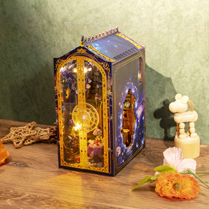Nouveau Kit DIY 2026 M2603 Atelier de Jardin Magique Miniature pour Livres 3D en Bois avec Lumière - Product Image 2