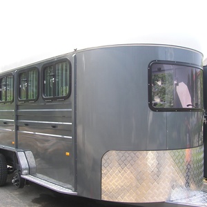 HERUI Nuevo Semirremolque de Lujo para Tres Caballos con 2 Ejes, Frenos Eléctricos de Doble Eje, Capacidad de Carga de 4T, Remolque para Caballos - Product Image 4