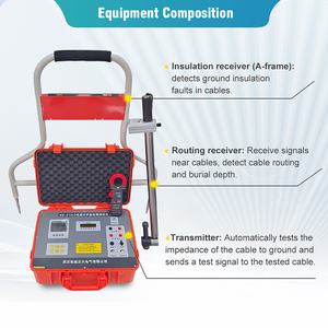 Testeur de défaut de gaine extérieure de câble d'alimentation KD-212LD Défaut de gaine de câble de pointage précis par méthode de tension et de courant d'étape - Product Image 3