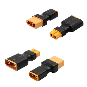 XT90 to XT60 <b>Adapter</b> <b>Plug</b> Soldered Integrated <b>Power</b> Connector RC Model DIY Battery Conversion Head XT90-F XT90-M XT60-F XT60-M - Product Image 1