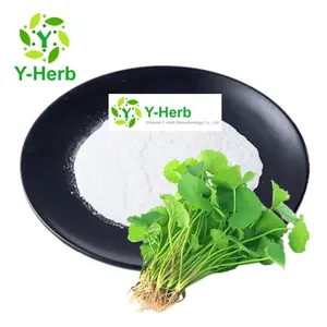 Nước hòa tan gotu kola Chiết xuất tổng triterpenes 36% 44% 54% 66% 10% asiaticoside + madecassoside + asiaticoside B