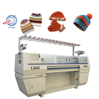 Apparence exquise trois systèmes informatisés pull bonnet chapeaux machine à tricoter pour chapeau de laine