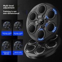 Nouvelle machine de boxe musicale intelligente murale pour adultes et enfants, plateforme de frappe électronique interactive pour la maison