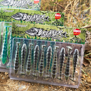 <span class=keywords><strong>Esca</strong></span> <span class=keywords><strong>Artificiale</strong></span> Spinpoler Paddle Tail Swimbait 7cm 9cm 11.5cm, <span class=keywords><strong>Esca</strong></span> Morbida in Plastica a Forma di Verme <span class=keywords><strong>per</strong></span> Bass, Acqua Salata e Dolce - Product Image 6