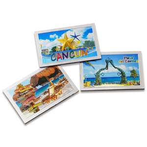 Imanes de Refrigerador Personalizables con Temática de Recuerdos de la Playa Maho, San Martín, St. Maarten, Adhesivos Metálicos Impresos para Refrigerador - Product Image 6