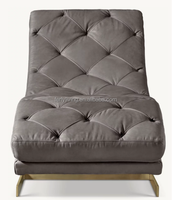 Fauteuil de salon FERLY, style européen rétro, en cuir véritable, meubles de salon, fauteuil en bois massif fabriqué à la main