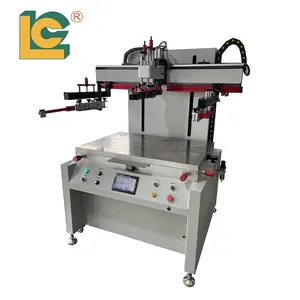 Semi Automatic Silk screen Printer Machine for Pvc Sheet Paper Plastic bag Flat Auto Screen Printing Machine