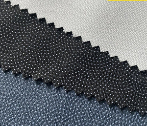 75D 100% Polyester 60gsm Bokram Jet d'eau Métier à tisser Interligne Tissé Fusible - Product Image 1