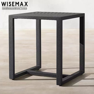 Muebles de Jardín Modernos WISEMAX, <span class=keywords><strong>Mesa</strong></span> Auxiliar de Aluminio, <span class=keywords><strong>Mesa</strong></span> de Centro Simple para Balcón, Piscina, Patio, <span class=keywords><strong>Exterior</strong></span> - Product Image 1
