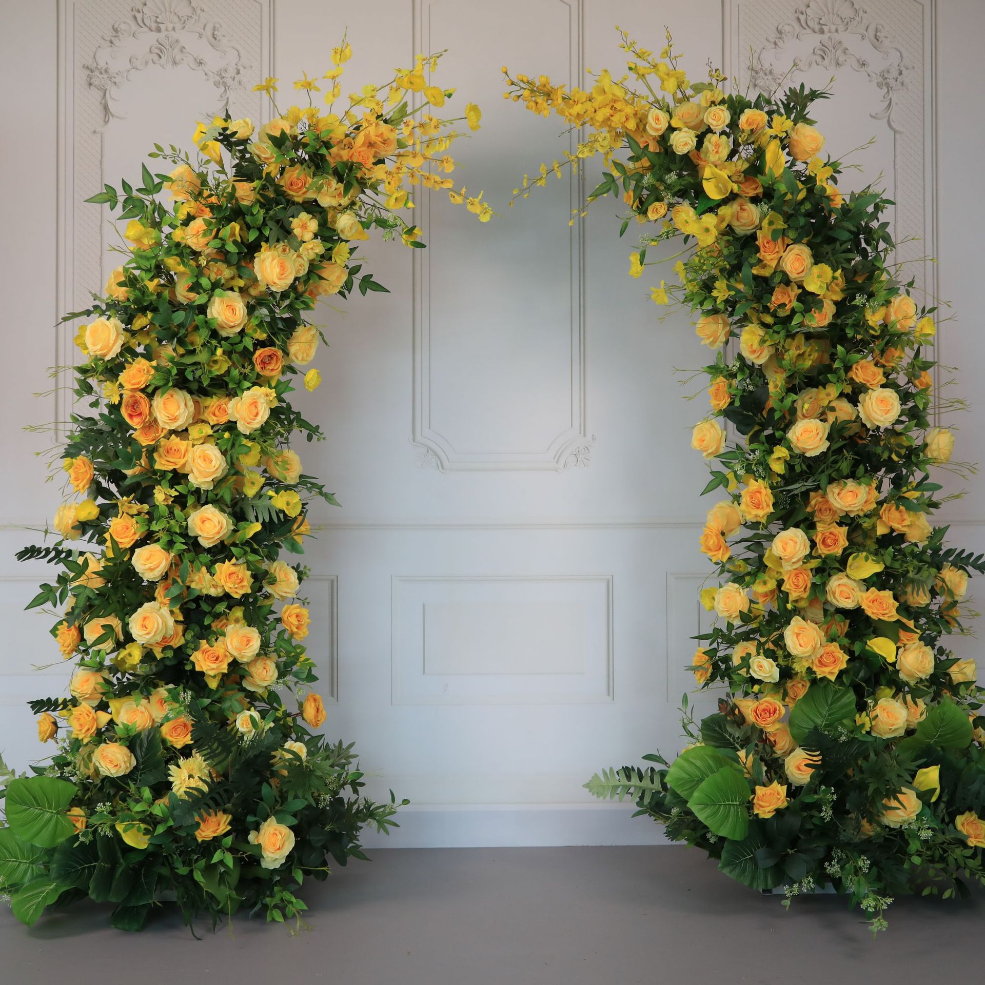 Orange et vert