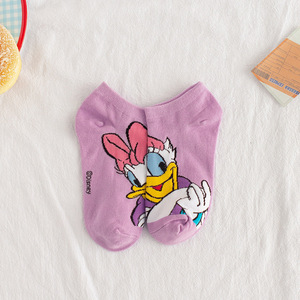 Chaussettes en coton personnalisées, pour femmes, motif <span class=keywords><strong>Mickey</strong></span>, invisibles, de dessin animé, de haute qualité, usine - Product Image 5