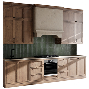 European Style Modern Furniture Solid Wood Cupboard <strong>Small</strong> <strong>Kitchen</strong> <strong>Cabinet</strong> Units - Product Image 2
