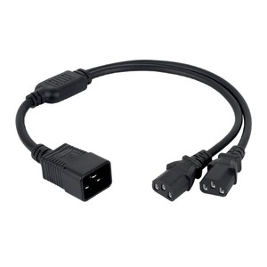 Cable de Alimentación C20 a C13 de 1.5 M, Conector Hembra IEC, Cable de Extensión para PC - Product Image 4