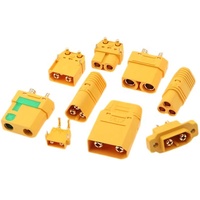 Kit de connecteurs Amass XT60 Series XT60H XT60U XT60I-F XT60IPW-M Prise femelle plaquée or pour batterie 500V 30A RC Lipo Factory