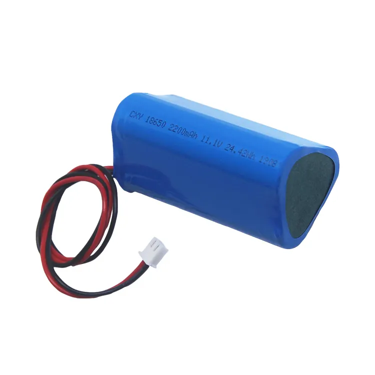 אישור kc ce bis 11.1v 2200mah גלילי 3s חבילת סוללת ליתיום יון נטענת 18650 עם pcm עבור רובוט