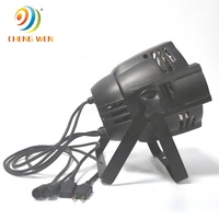 Boîtier en aluminium professionnel Dmx Rgbw Mini 18*10w Par Lights 18pcs 4in1 Led Flat Slim Par Can Light