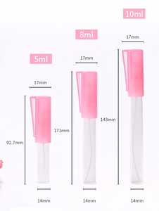 Nouvelle conception 2026 – Flacons pulvérisateurs ronds en plastique PP de 5 ml, 8 ml, 10 ml – Mini vaporisateurs de parfum portables - Product Image 4