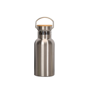 Bouteille d'eau en acier inoxydable 304 à double paroi isolée sous vide, grande capacité avec poignée, pour la randonnée et les activités de plein air - Product Image 2