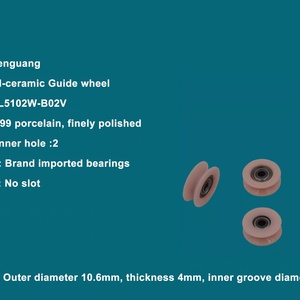 Roues de guidage entièrement céramiques Sen Guang 60*12.5mm pour tréfilage, longue durée de vie, certifiées ISO9001:2008, OEM disponible, garantie 1 an - Product Image 6