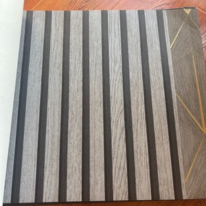Carta da Parati 3D a Righe Verticali Semplificate <span class=keywords><strong>per</strong></span> Camera da Letto, Soggiorno, <span class=keywords><strong>Ufficio</strong></span>, Hotel, Parete di Sfondo, Parete TV - Product Image 5