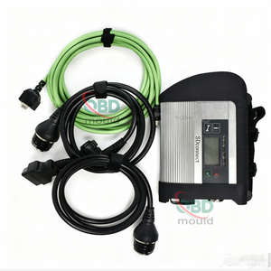 เครื่องมือวินิจฉัย SD Connect C4 Multiplexer Star สำหรับรถยนต์และรถบรรทุก OBD2 สแกนเนอร์ V-CI Interface พร้อมชุดสายเคเบิลครบชุดสำหรับรถยนต์เบนซ์ - Product Image 5