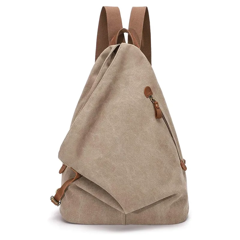 Vintage Rugzakken Reistas Voor Mannen En Vrouwen Unisex Canvas Sling Rugzak Grote Capaciteit Dagrugzak