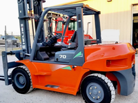 Prix d'usine chinois 7 tonnes chariot élévateur électrique CPD70 avec accessoires en option chaud en Algérie et RD Congo