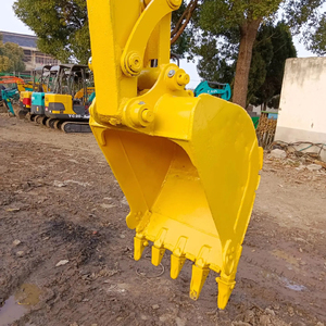 รถขุดขนาดเล็ก Komatsu pc56 มือสอง ระบบไฮดรอลิกเดิมๆ ชั่วโมงการทำงานต่ำ เหมาะสำหรับงานปรับปรุงสวน รถขุด 6 ตัน - Product Image 6
