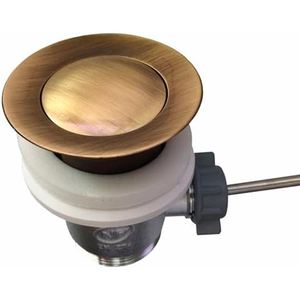 นอร์ตัน1 "ปลั๊กท่อระบายน้ำสีบรอนซ์ล้น1/4ตัวกรองแบบป๊อปอัพตัวหยุดท่อระบายน้ำสำหรับอ่างล้างจานในห้องครัวและอ่างล้างหน้าในห้องน้ำ - Product Image 3