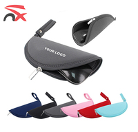 Tas Pembawa Mouse Neoprena Promosi Grosir Kustom, Aksesori Laptop, Tas Penyimpanan Mouse untuk Alas Mouse