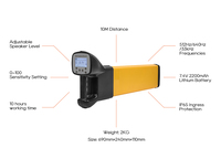 TvbTech nueva cámara de plomería Cable de alcantarillado 512Hz/640Hz/33kHz Sonde localizador de inspección de tuberías transmisor y receptor subterráneo
