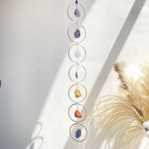 Acchiappasole in Cristallo Naturale di Alta Qualità, Pietra Curativa, Quarzo Grezzo, 7 Chakra, Decorazione da Parete in Cristallo - Product Image 6