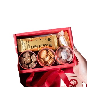 2025 New pulida nhà sản xuất tùy chỉnh món tráng miệng Quà Tặng Đóng gói hộp giấy thân thiện với môi Cookies hộp chúc mừng năm mới 2025 - Product Image 3