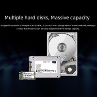 Placa de desarrollo de código abierto para PC, placa base 8K AI con procesador Rockchip RK3588 de 8 núcleos y 64 bits, PCIe3.0, para ARM