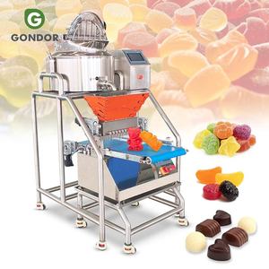 Machine semi-automatique de fabrication et de démoulage de bonbons gélifiés à la pectine, au lait de coco et au chocolat pour table de production - Product Image 1
