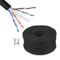 Câble réseau UTP Cat5e RJ45 DingLiang en gros, boîte de 305 m, cuivre sans oxygène, étanche, LSZH PVC pour centre de données POE, 8 conducteurs