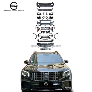 Accesorios para automóviles para Mercedes Benz <span class=keywords><strong>GLB</strong></span> X247 actualización GLB35 AMG kit de carrocería conjunto de parachoques delantero puntas de difusor trasero - Product Image 1