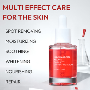 Điểm tối Glow Glass sản phẩm da Hàn Quốc chăm sóc da mặt Huyết thanh làm trắng txa 4% + niacinamide10 % huyết thanh axit Tranexamic - Product Image 3