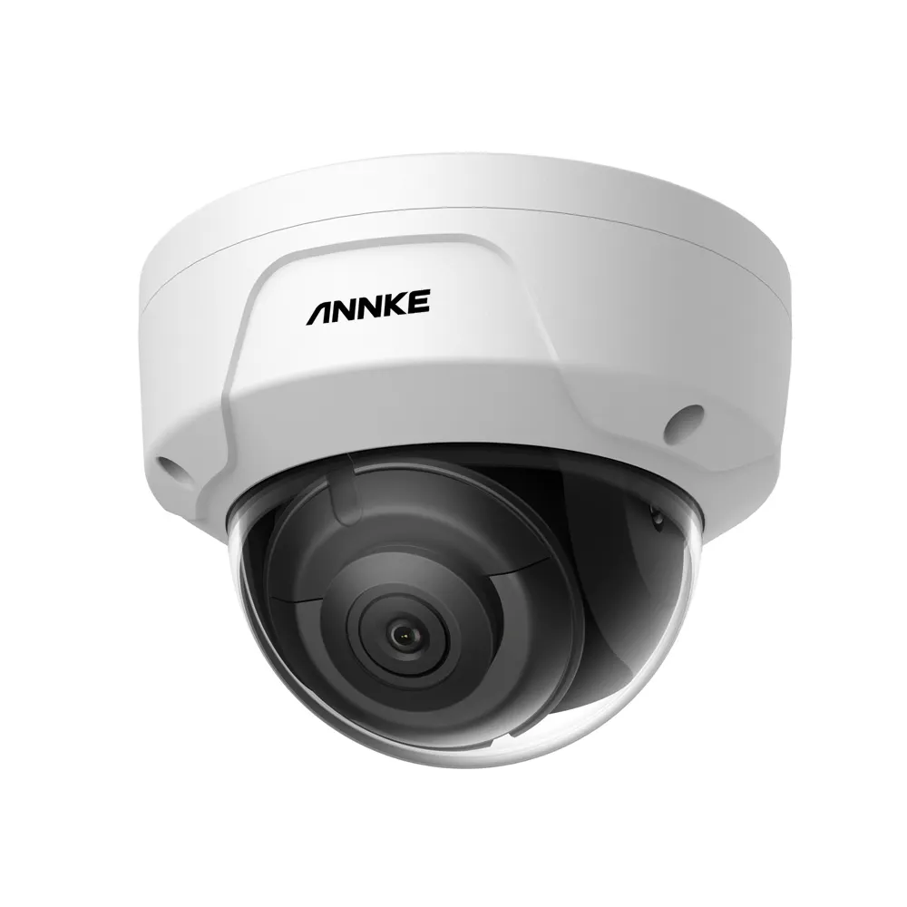 ANNKE 4MP Network IP Dome Camera with AI Detection Outdoor Waterproof CCTV Camera Home Video surveillance Security Camera
