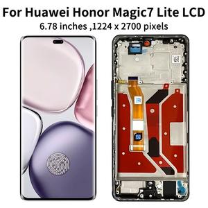 Pantalla Táctil LCD AMOLED para Teléfono Móvil, Precio de Fábrica, Repuesto para Honor Magic7 Lite BRP-NX1, 1 Año de Garantía - Product Image 5